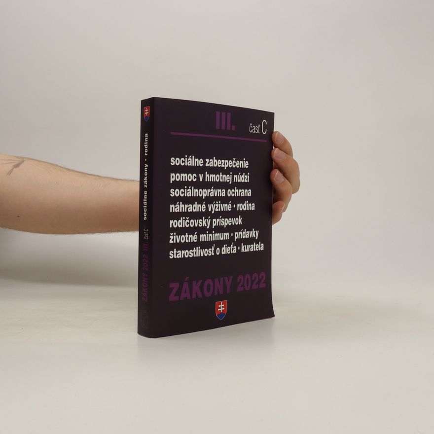 Autorenkollektiv Zákony 2022 III. čásť C