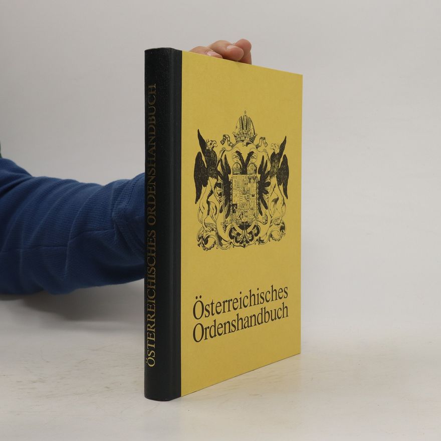 Roman von Procházka Österreichisches Ordenshandbuch