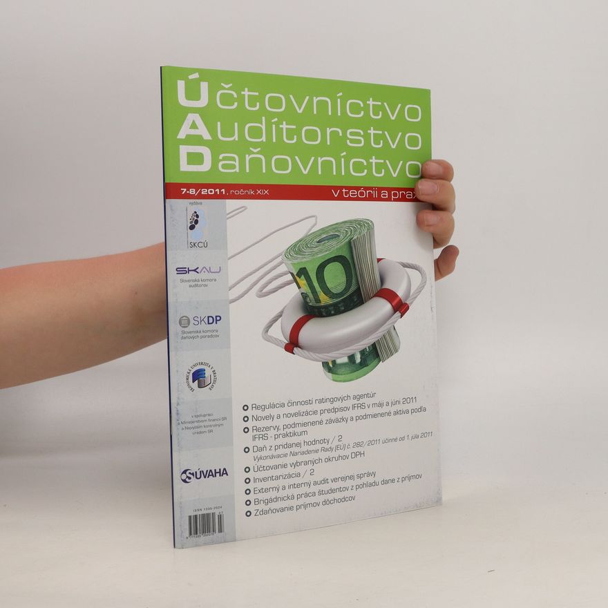 Autorenkollektiv Účtovníctvo. Audítorstvo. Daňovníctvo 7-8/2011