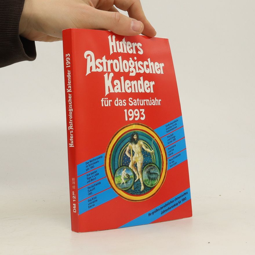 Various authors Huters Astrologischer Kalendar für das Saturnjahr 1993