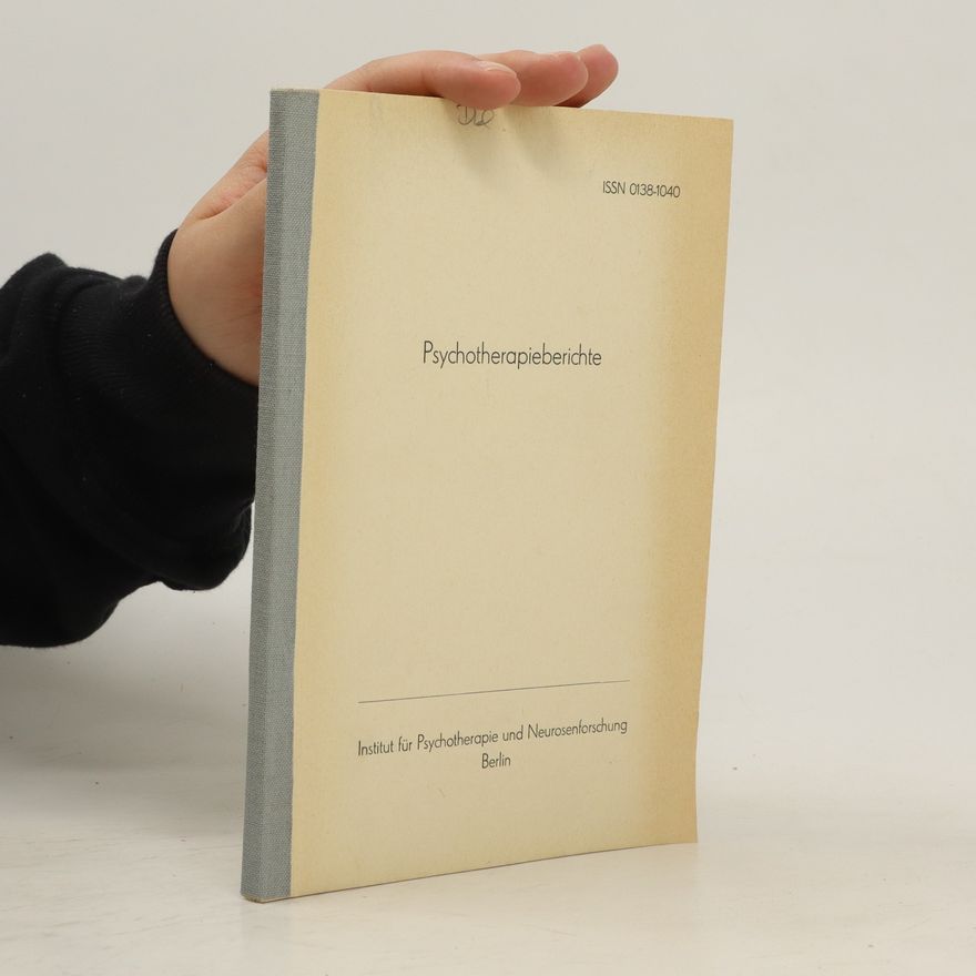 Autorenkollektiv Psychotherapieberichte