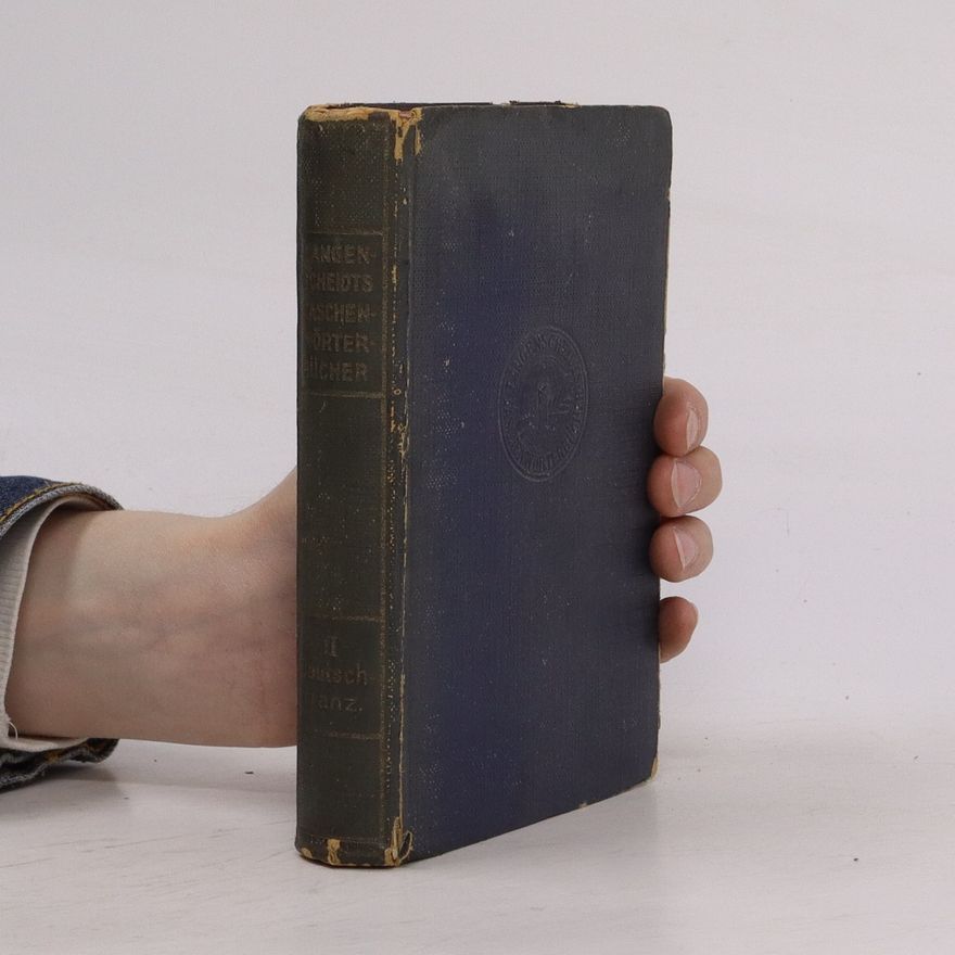 Wernher Mohrhenn Lagenscheidts Taschenwörterbuch, Deutsch-Französisch, Teil 2 / Dictionnaire de Poche, Allemand-Français, Part 2