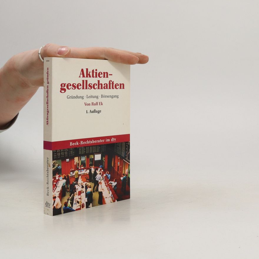 Ralf Ek Aktiengesellschaften