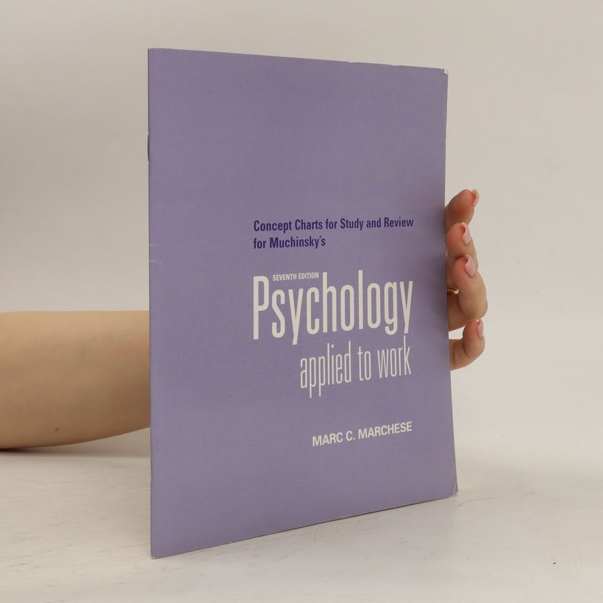 Paul M. Muchinsky Psychology Applied to Work