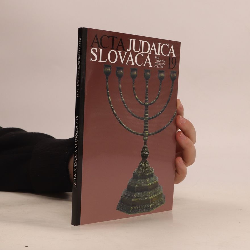 Autorenkollektiv Acta Judaica Slovaca
