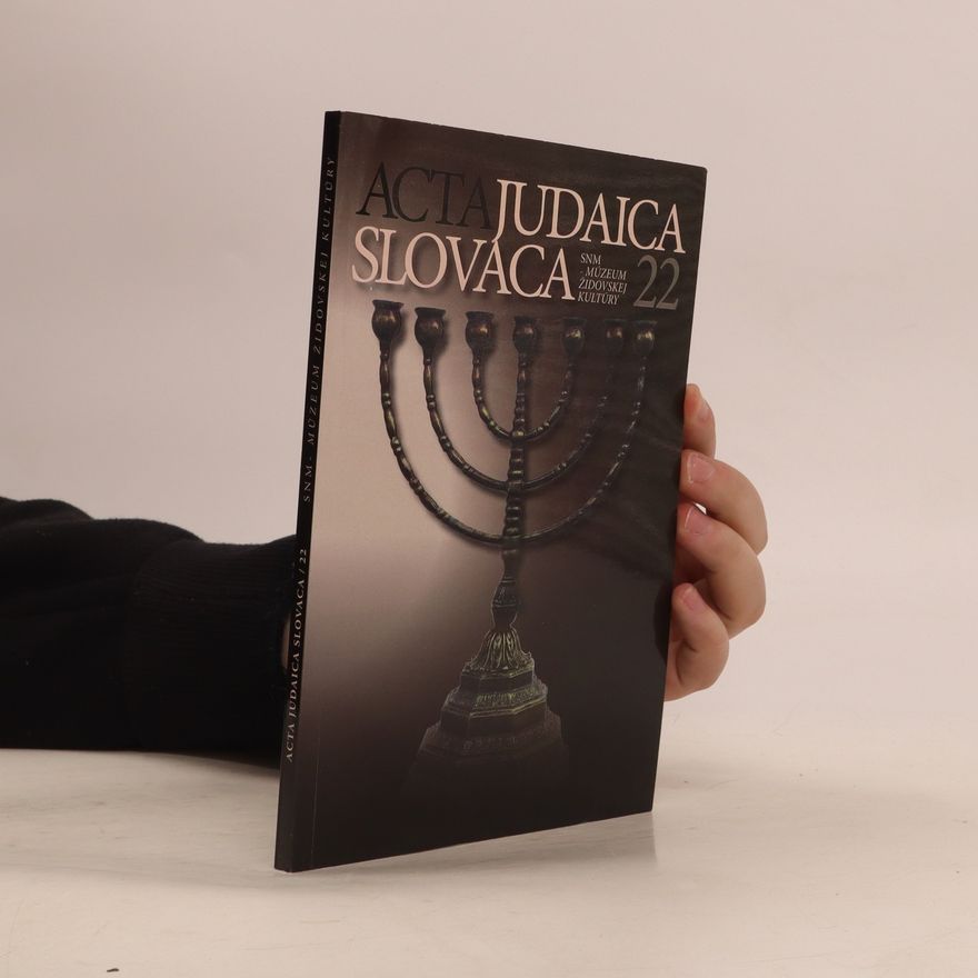 Various authors Acta Judaica Slovaca / 22
