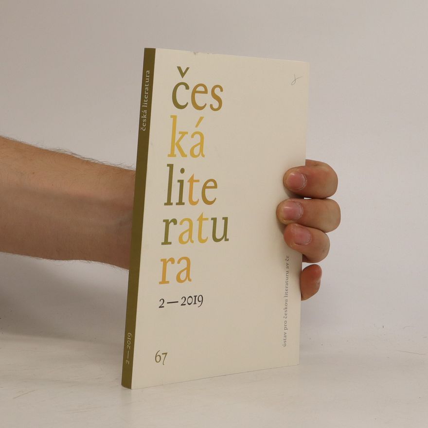 Various authors Česká literatura 2/2019