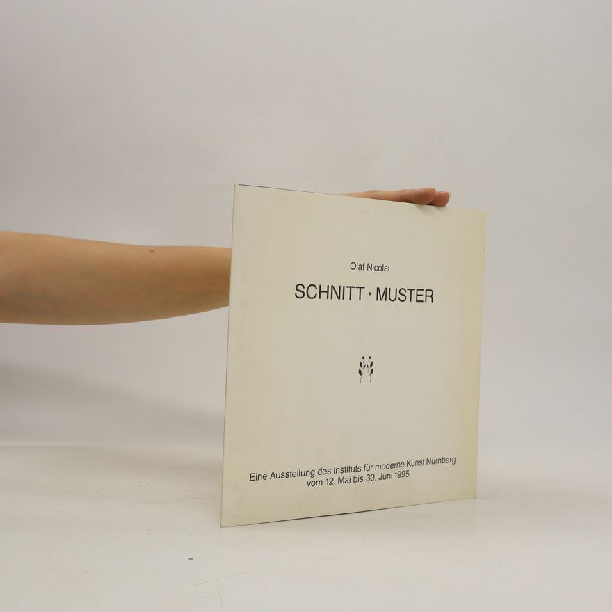 Olaf Nicolai Schnitt Muster