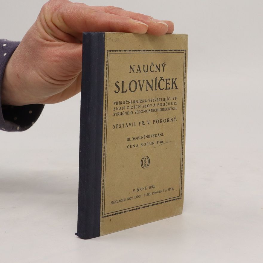 František Pokorný Naučný slovníček