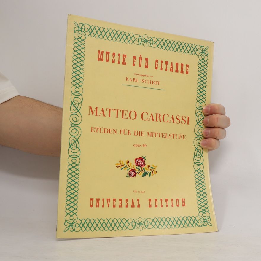 Matteo Carcassi Etüden für die Mittelstufe