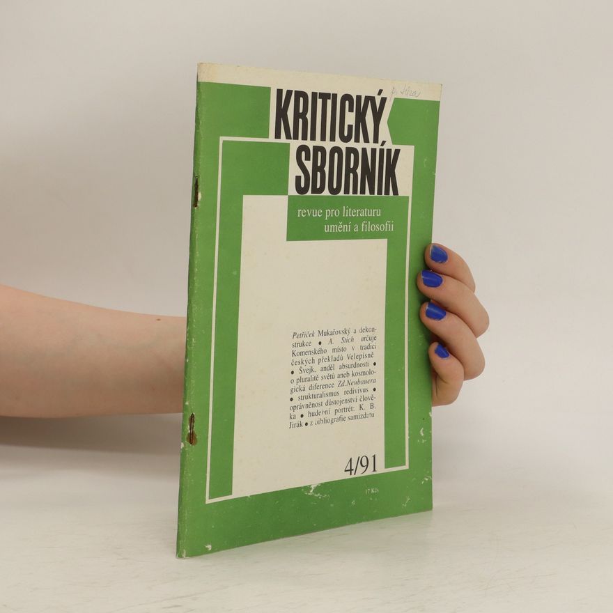 Various authors Kritický sborník 4/91