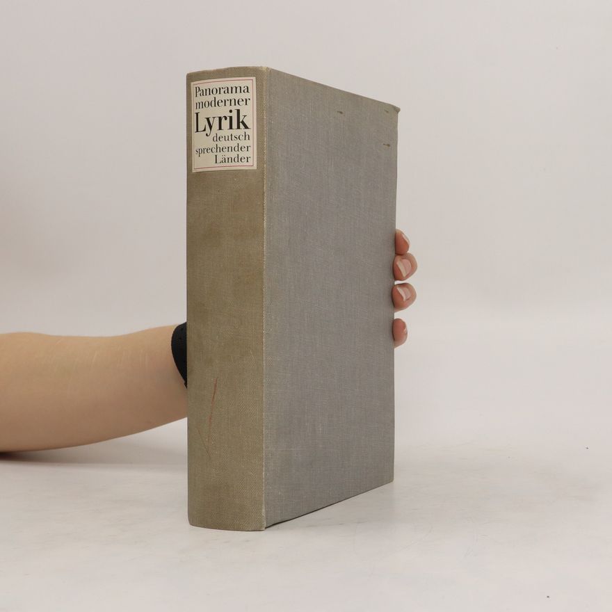 Various authors Panorama moderner Lyrik deutsch sprechender Länder