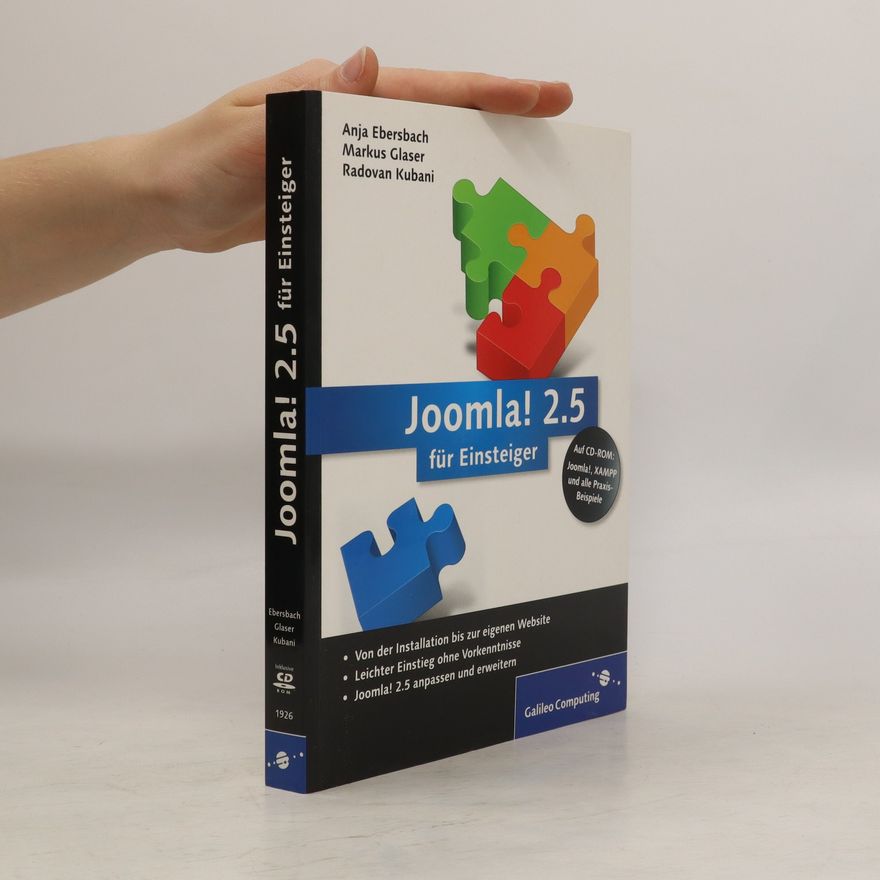 Anja Ebersbach Joomla! 2.5 für Einsteiger