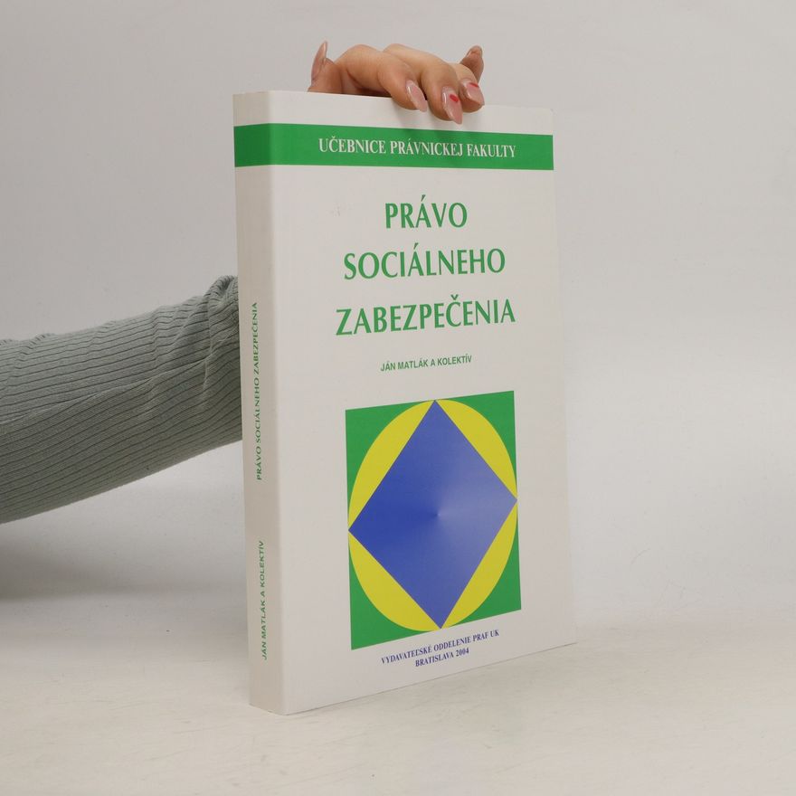 Ján Matlák Právo sociálneho zabezpečenia