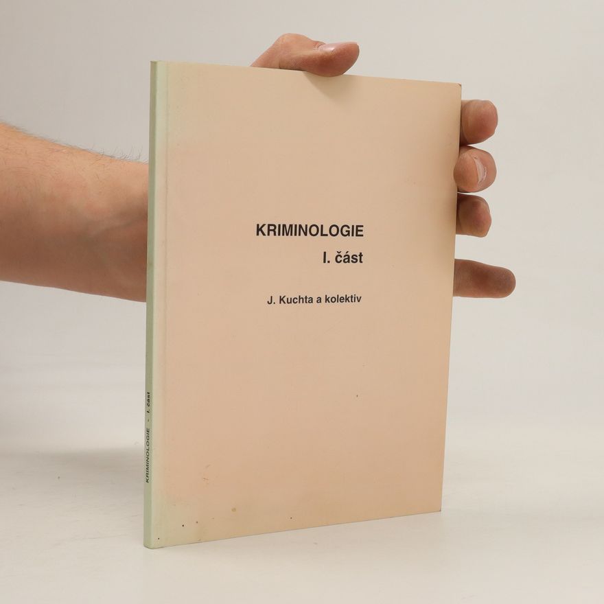 Josef Kuchta Kriminologie