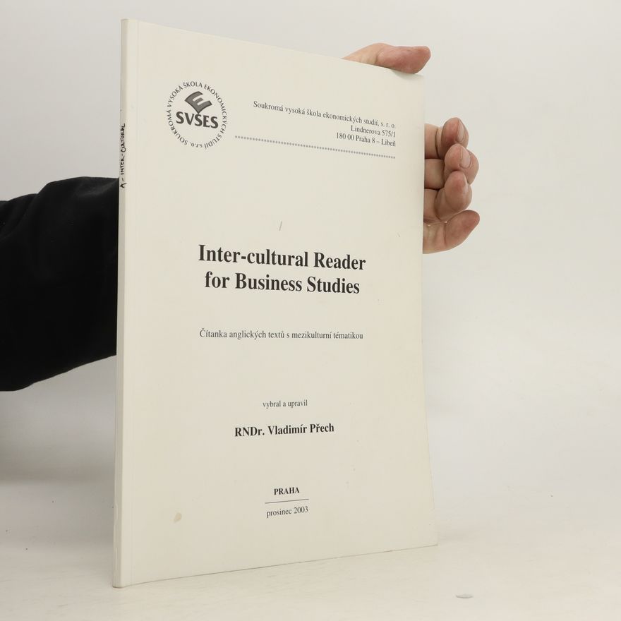 Vladimír Přech Inter-cultural Reader For Business Studies