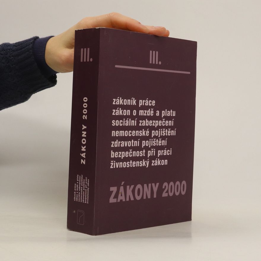 Kolektiv autorů Zákony 2000 3