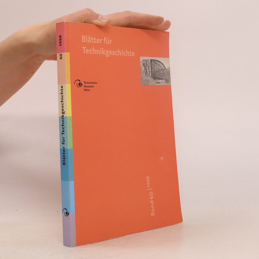 Autorenkollektiv Blätter für Technikgeschichte 60/1998