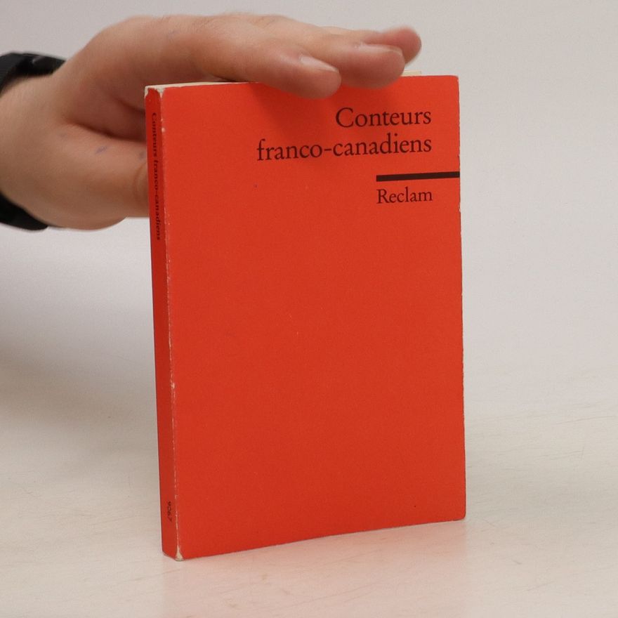 Klaus-Peter Wechler Conteurs franco-canadiens