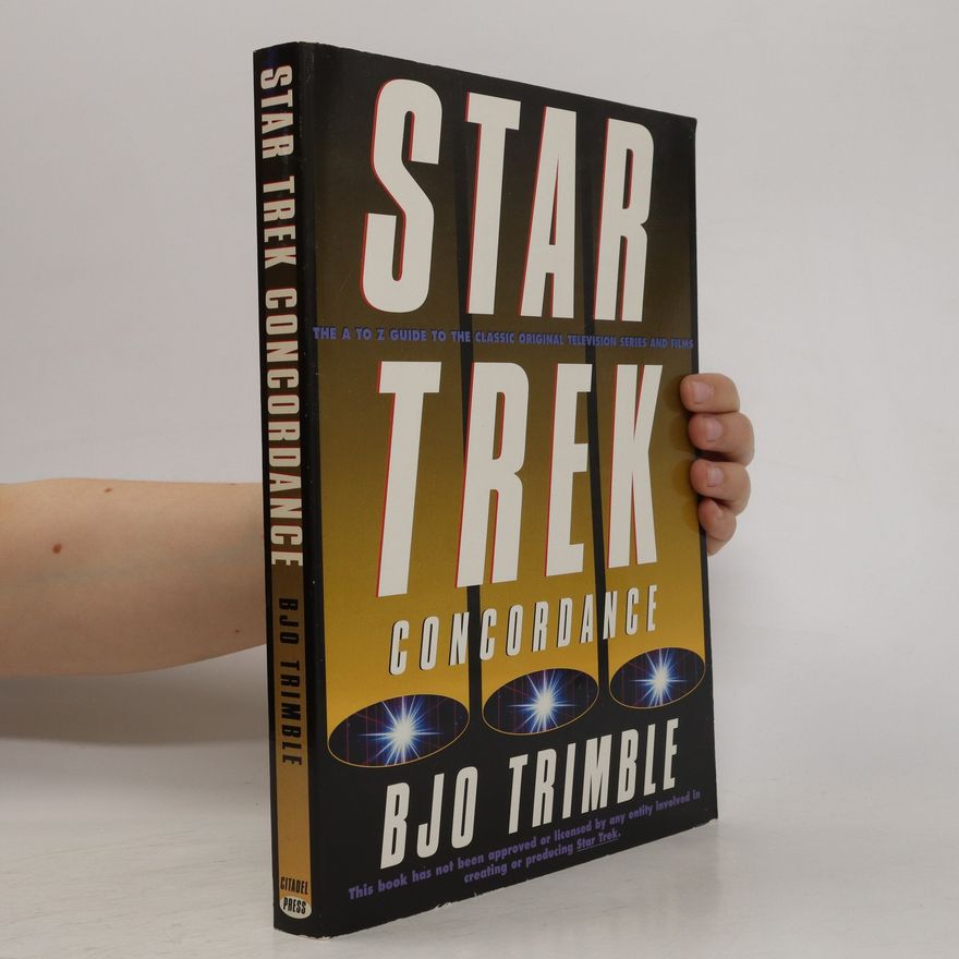 Bjo Trimble The Star Trek Concordance