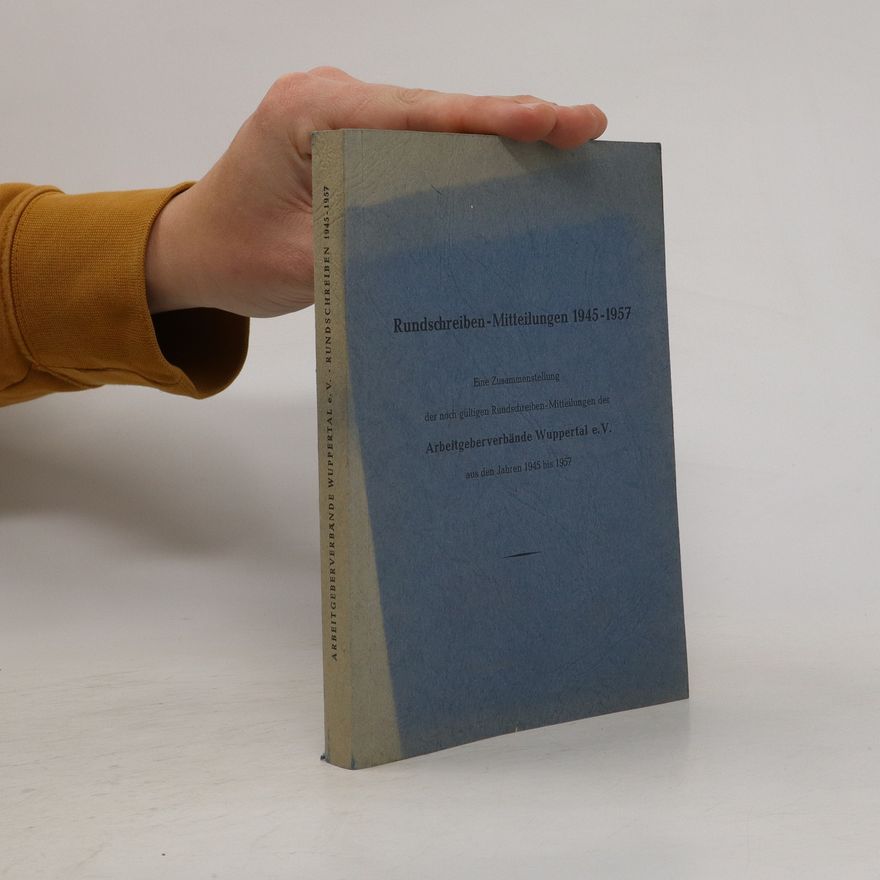 Autorenkollektiv Noch gültige Rundschreiben - Mitteilungen 1945-1957