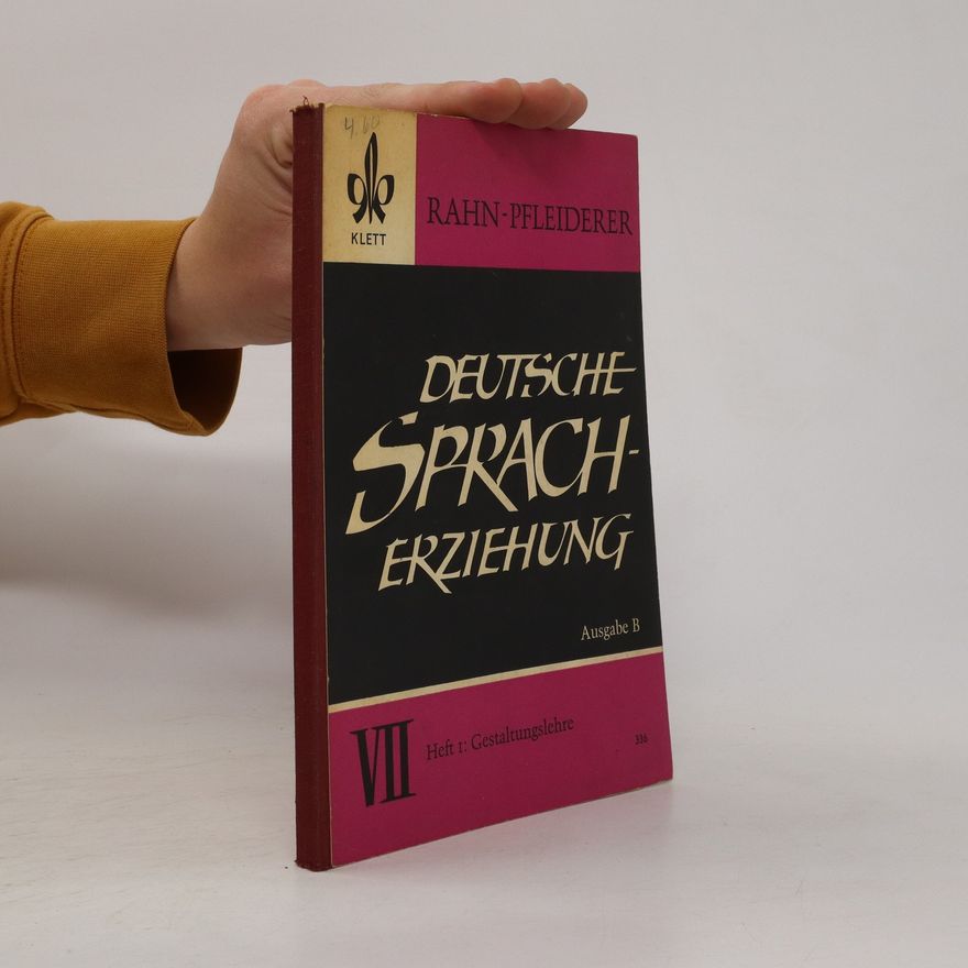 Fritz Rahn Deutsche Spracherziehung