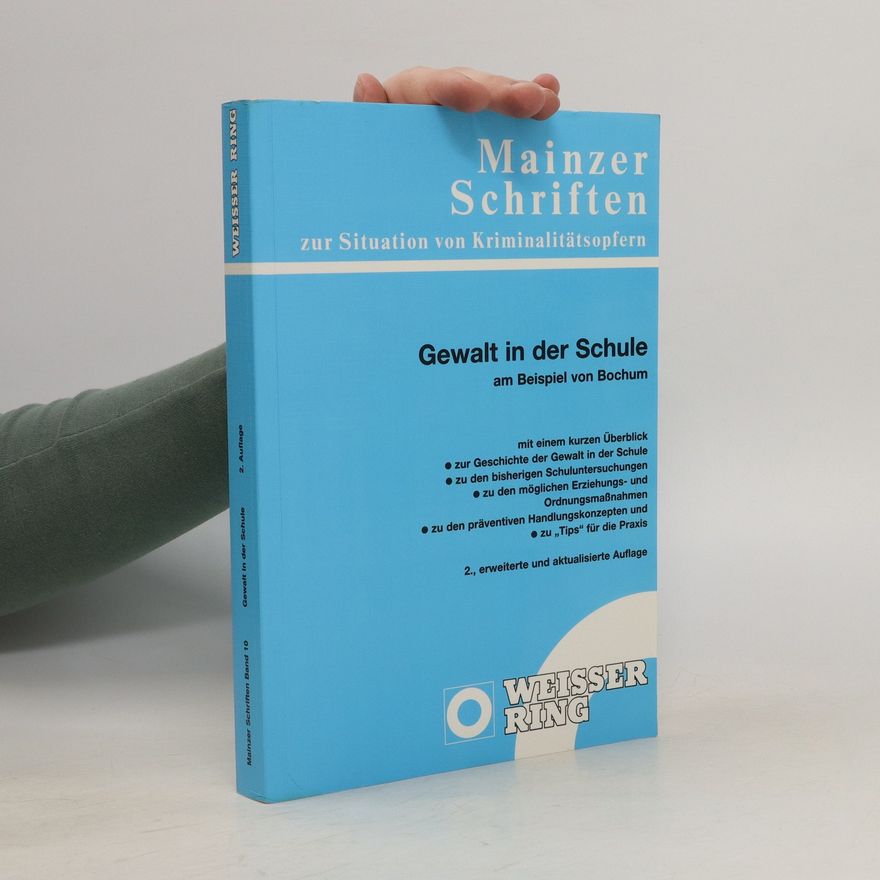 Hans-Dieter Schwind Gewalt in der Schule