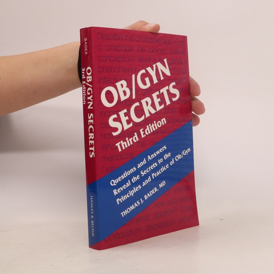 Thomas J. Bader Ob/gyn Secrets