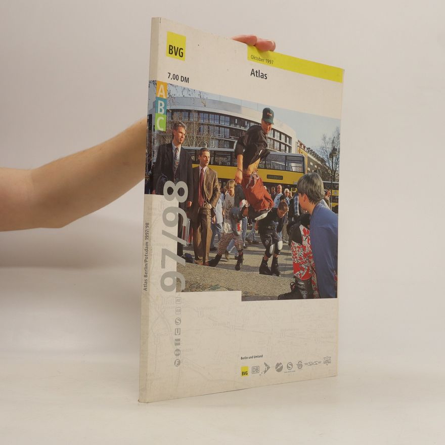 Autorenkollektiv BVG-Atlas 1997/1998 mit Stadt- und Fahrplan für den öffentlichen Verkehr in Berlin und Umland