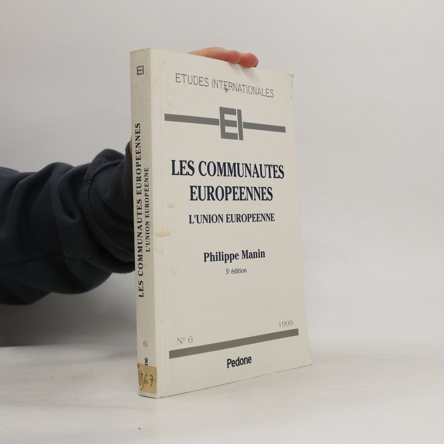 Philippe Manin Les Communautés européennes