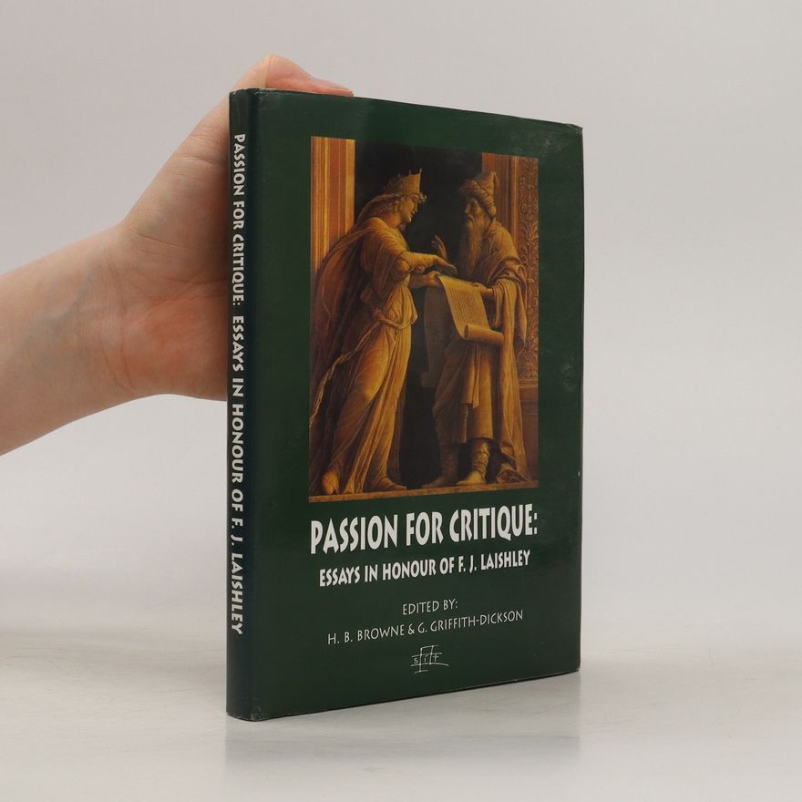 Various authors Passion for Critique