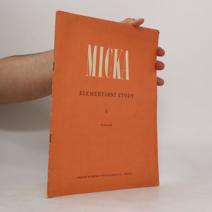 Josef Ladislav Micka Elementární etudy I.