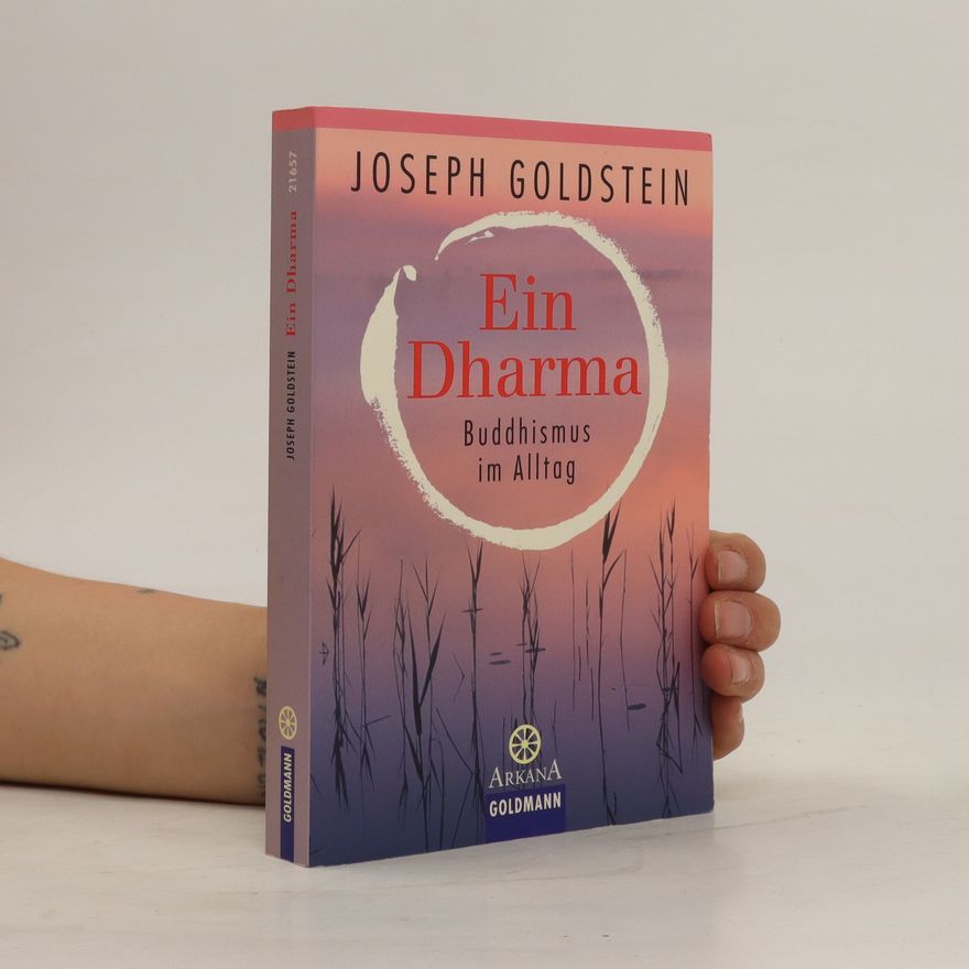 Joseph Goldstein Ein Dharma