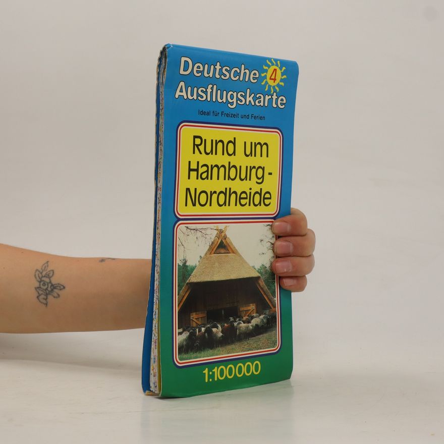 Deutsche Ausflugskarte Rund um Hamburg - Nordheide