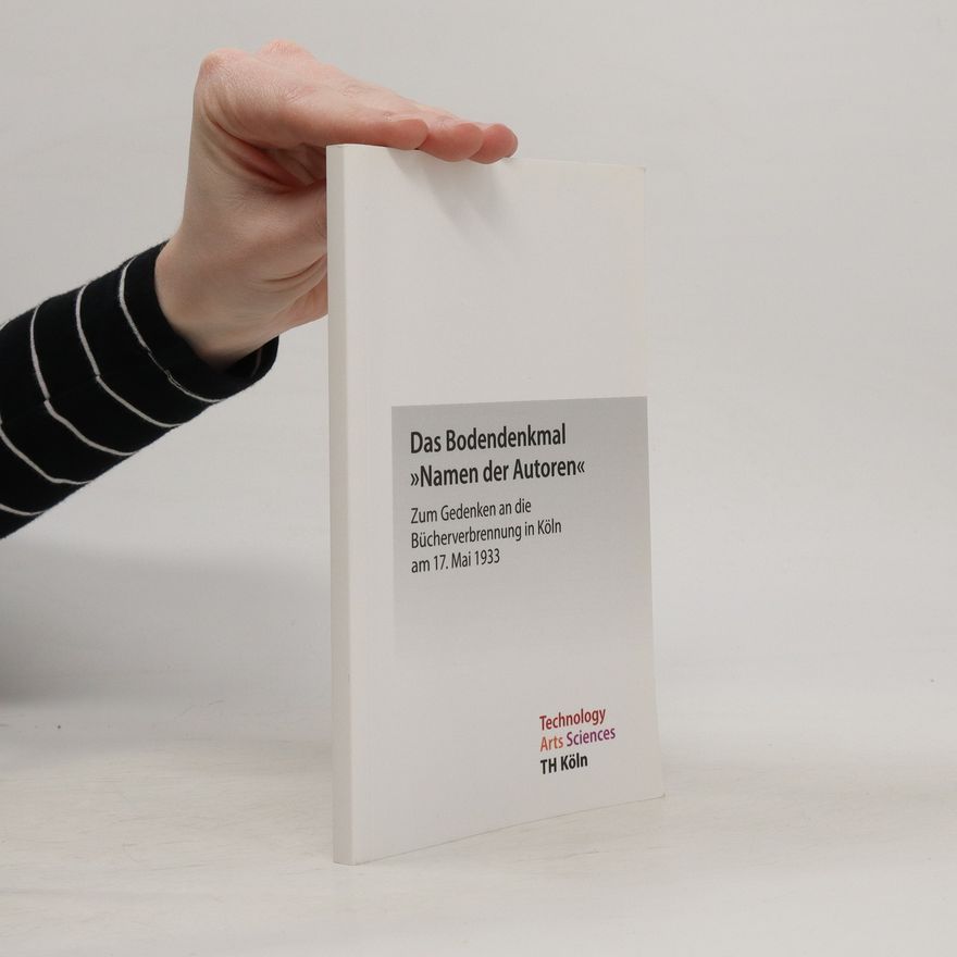 Katharina Gewehr Das Bodendenkmal "Namen der Autoren"