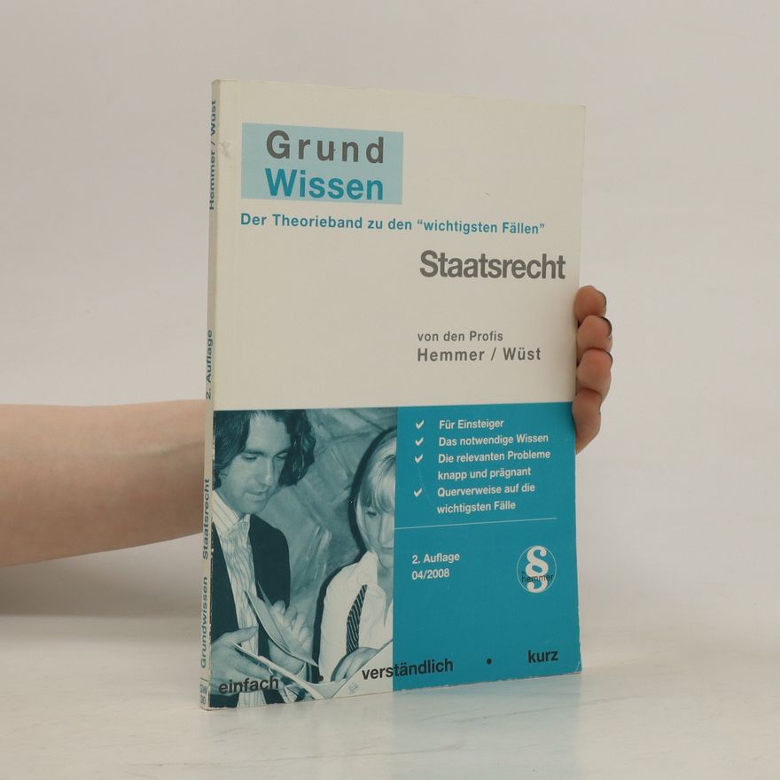 Karl-Edmund Hemmer Grundwissen Staatsrecht