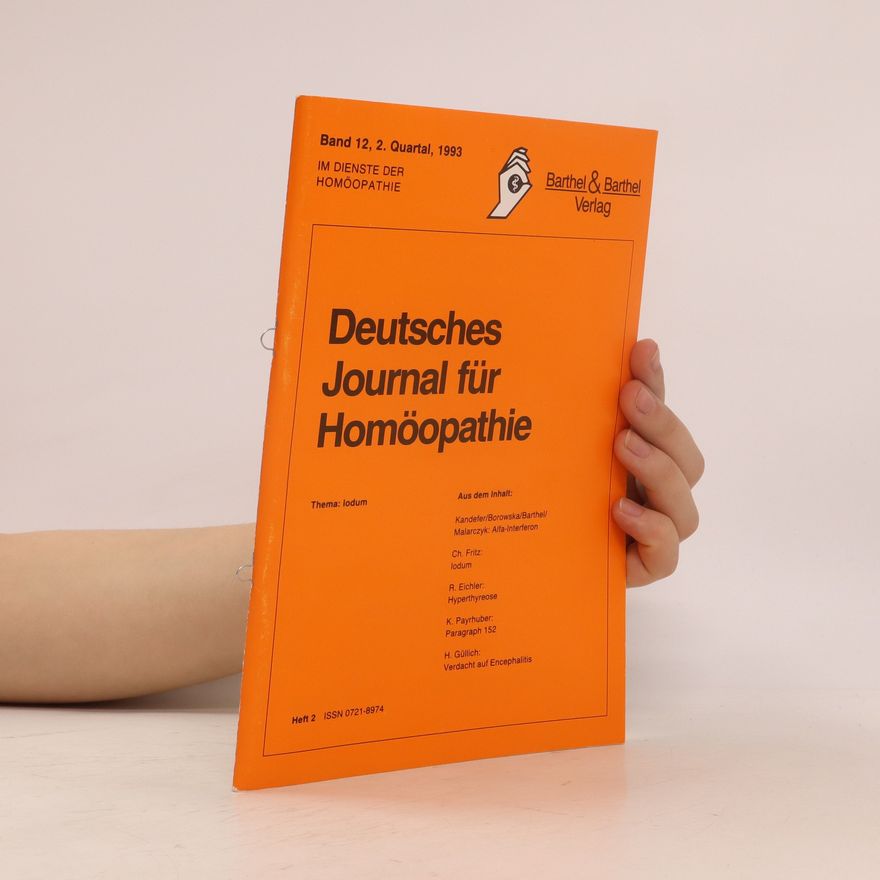 Autorenkollektiv Deutsches journal für Homöopathie. Heft 2