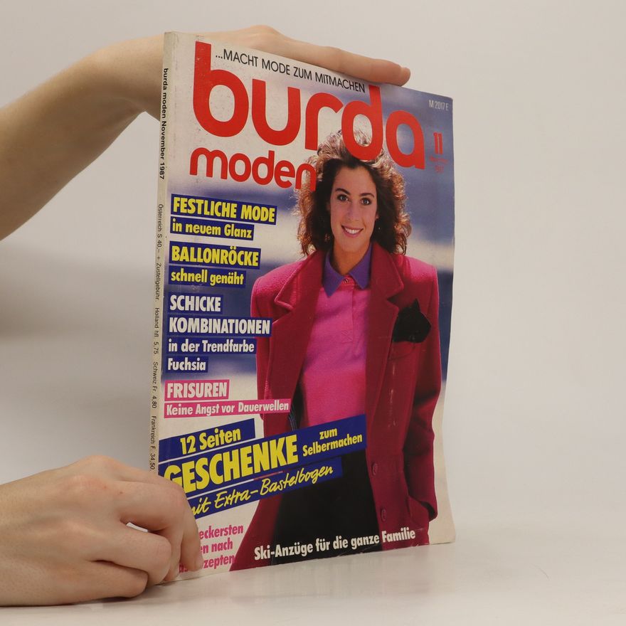 Kolektiv autorů Burda moden 11/1987