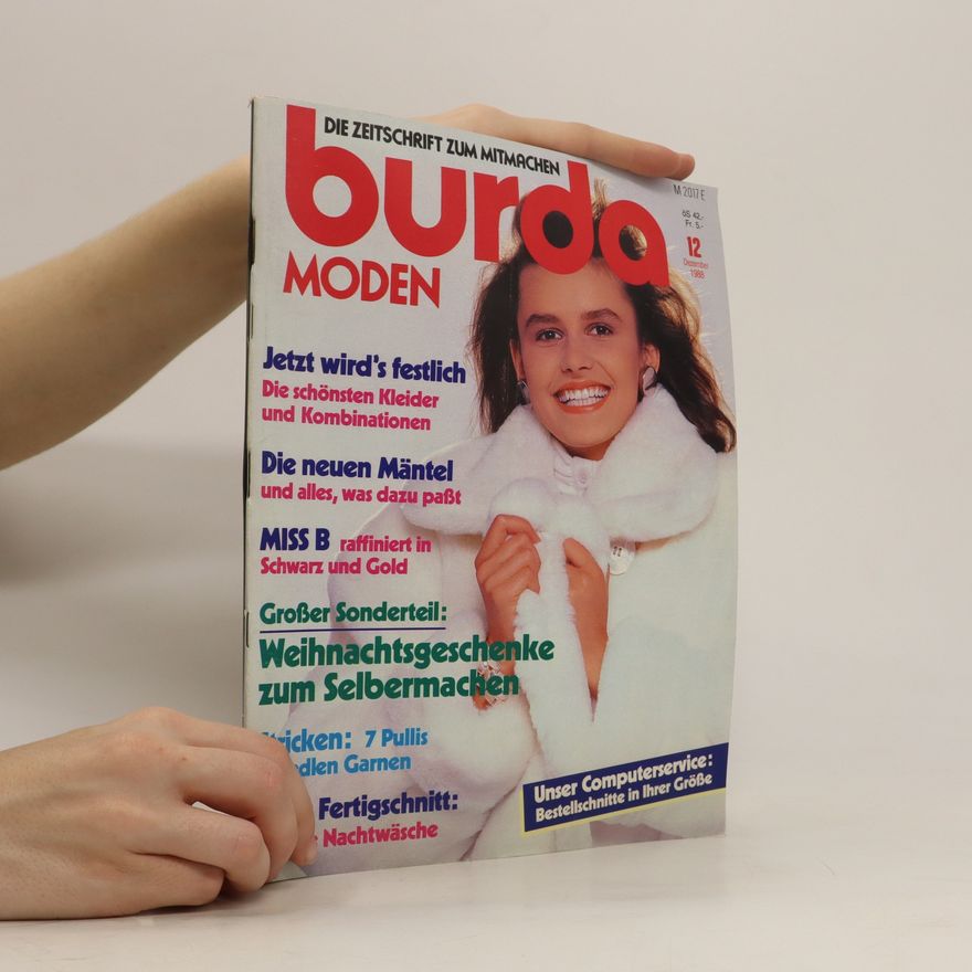 Kolektiv autorů Burda moden 12/1988