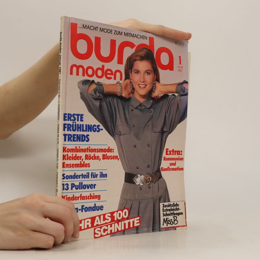 Kolektiv autorů Burda Moden 1 1987