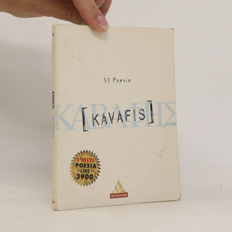 Costantino Kavafis [Kavafis]