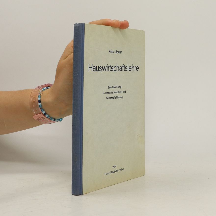 Klara Bauer Hauswirtschaftslehre