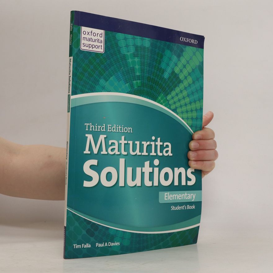 Tim Falla Maturita Solutions, 3rd Edition Elementary Student´s Book