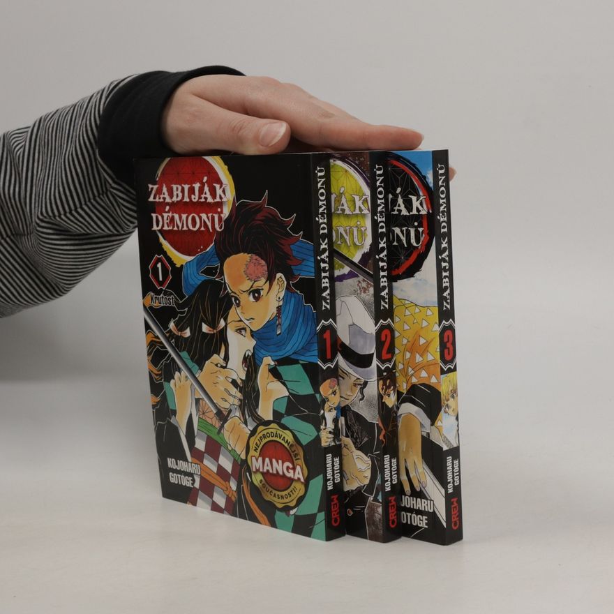 Koyoharu Gotōge Zabiják démonů 1.-3- díl