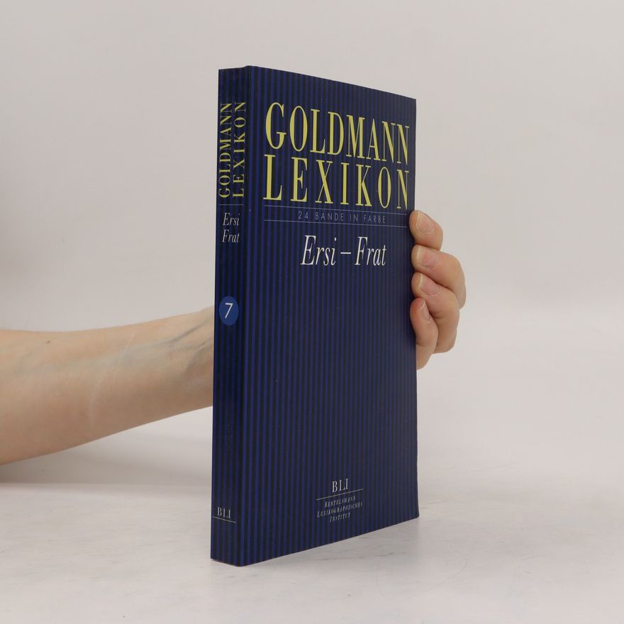Autorenkollektiv Goldmann Lexikon 24 Bände in Farbe Ersi-Frat 7