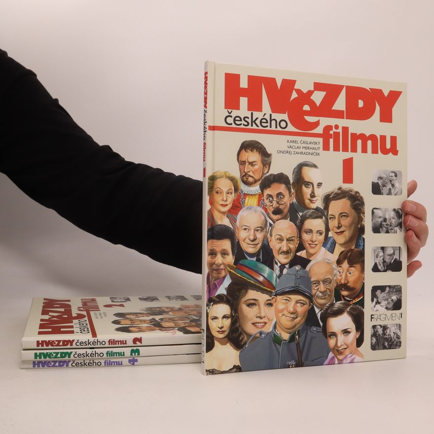 Václav Merhaut Hvězdy českého filmu 1 - 4. díl (ve 4 svazcích)