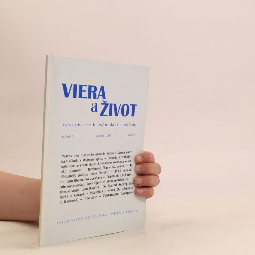 Various authors Viera a život VI/ 1996 č. 3