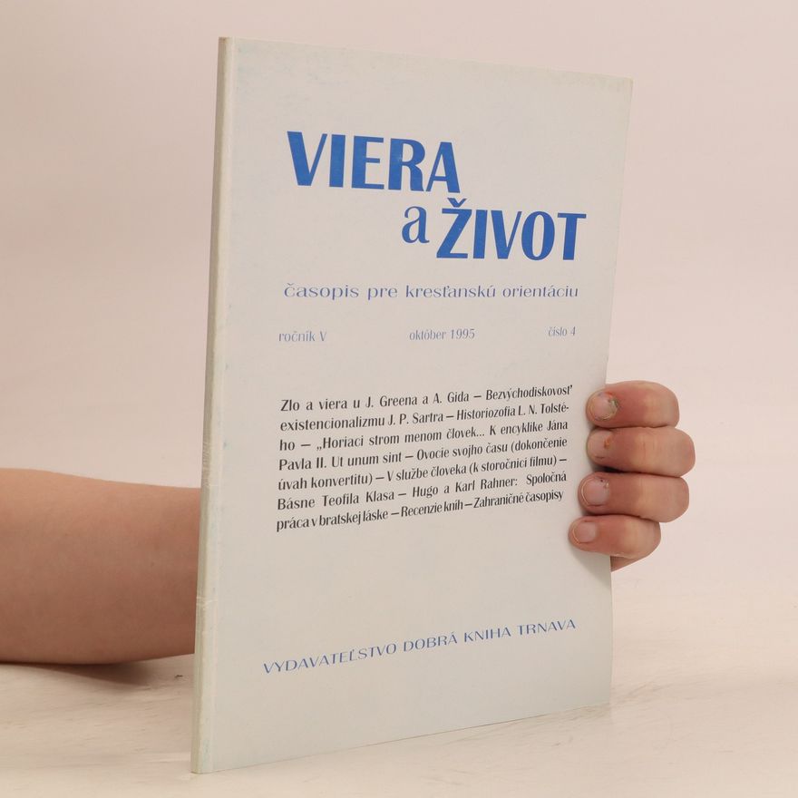Various authors Viera a život V/1995 č.4