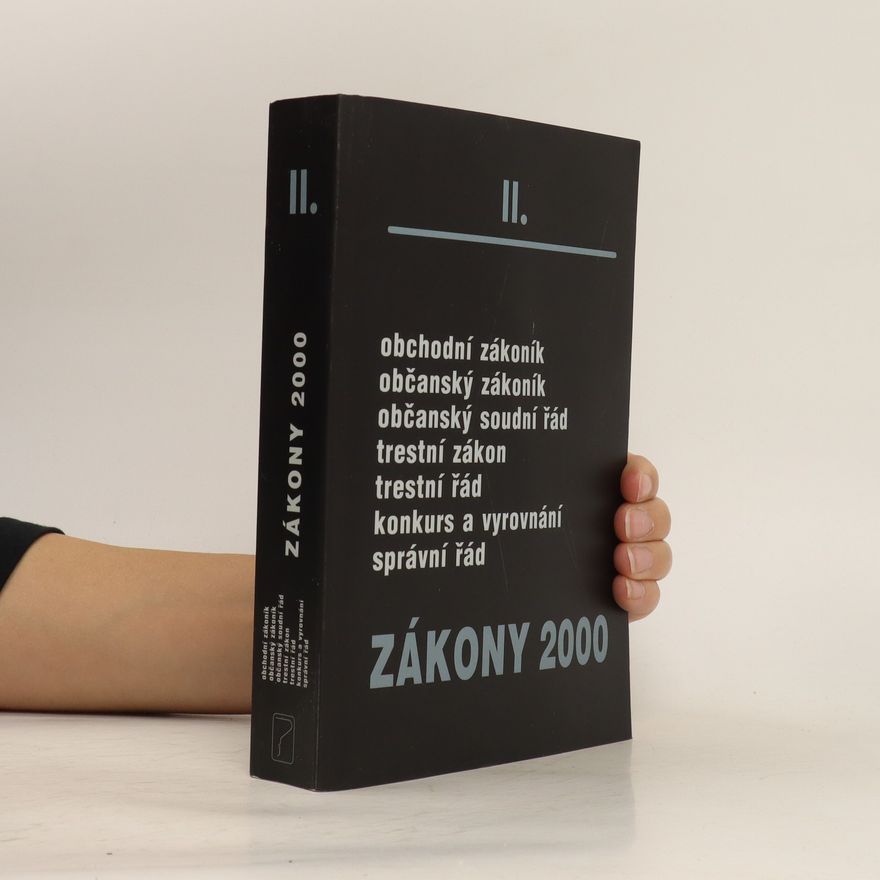 Kolektiv autorů Zákony 2000 II