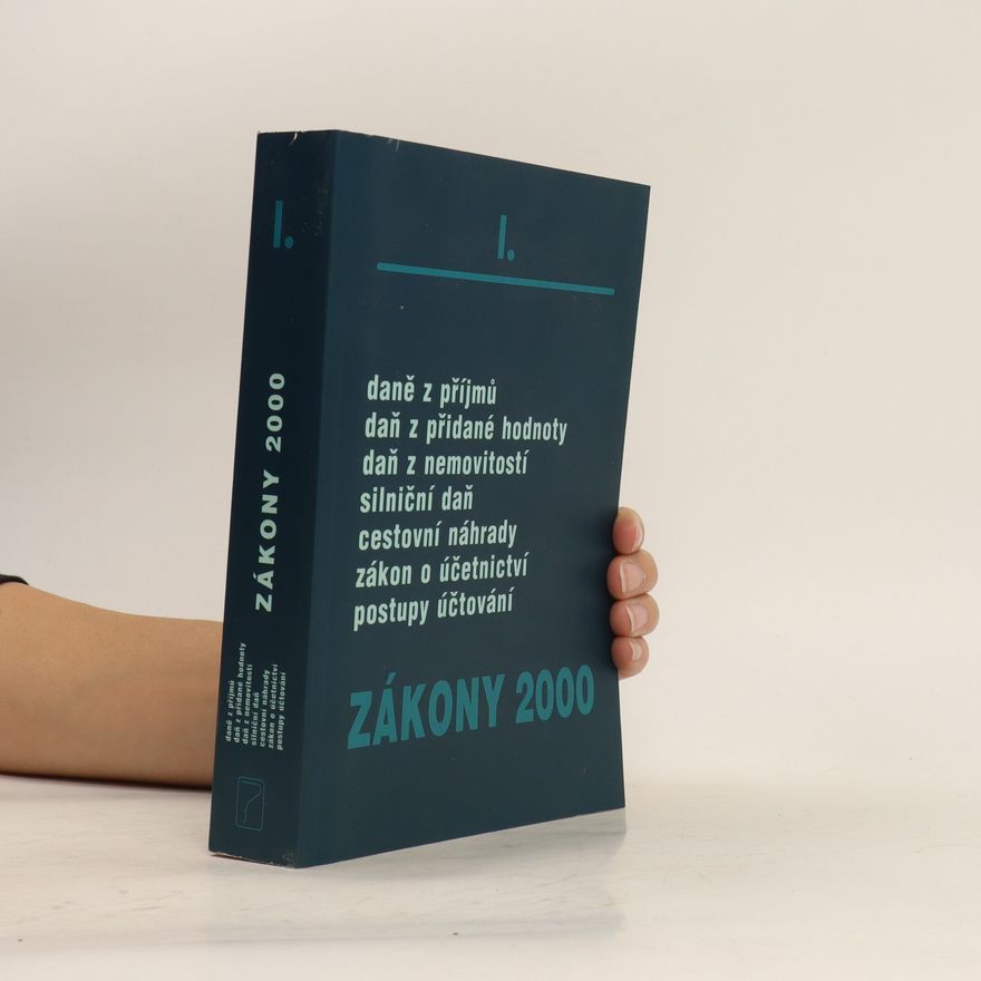 Kolektiv autorů Zákony 1/2000